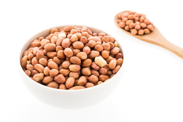 Peanut isolated on white background