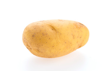Potato isolated on white background