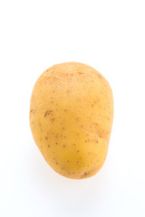Potato isolated on white background