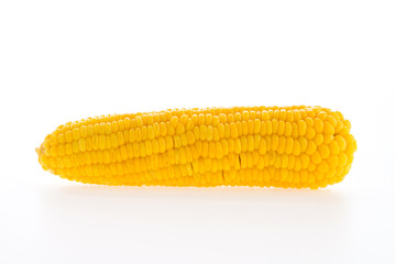 Corn isolated on white background