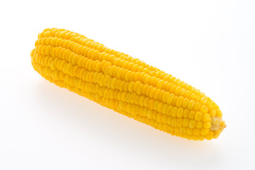 Corn isolated on white background