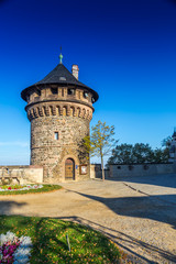 Fototapeta na wymiar Castle of Wernigerode, Tower