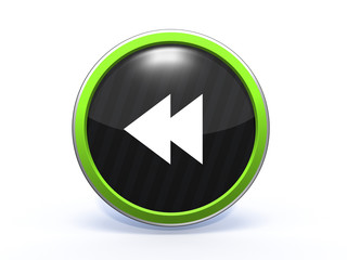 scroll circular icon on white background