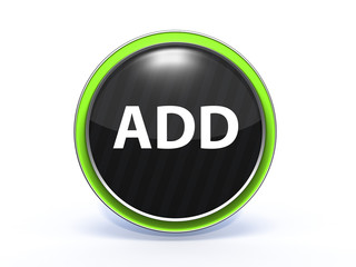 add circular icon on white background