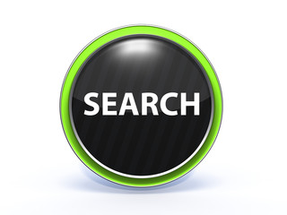 search circular icon on white background