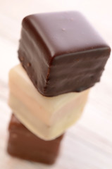 Chocolate dices