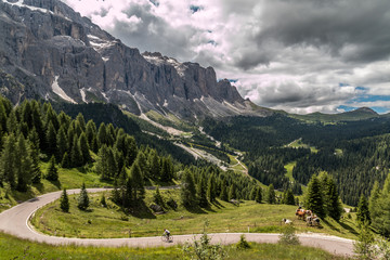 Dolomites route
