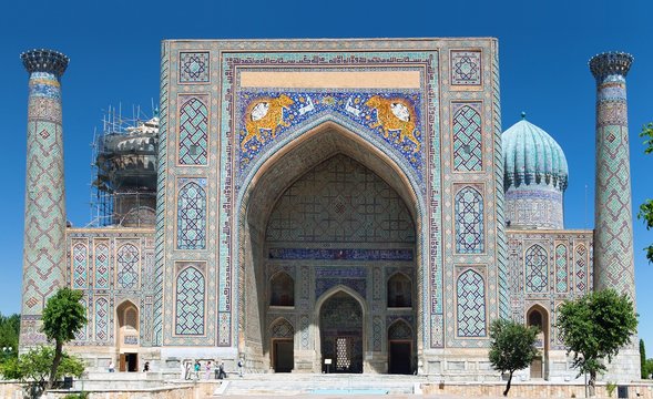Sher Dor Medressa - Registan - Samarkand - Uzbekistan