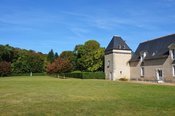 Fototapeta na wymiar Chateau de Beauregard à Cellettes