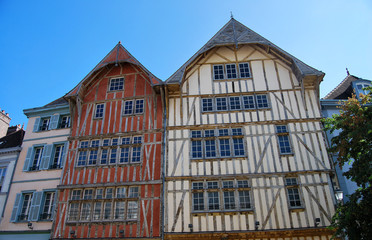 Obraz premium Troyes Maisons à Colombages