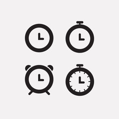 Clocks icons.