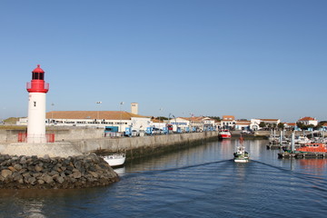 Fototapeta na wymiar port de la cotinière,île d'oléron,charente maritime