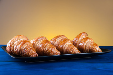 croissants light and tasty breakfast