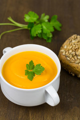 deftige Kürbissuppe