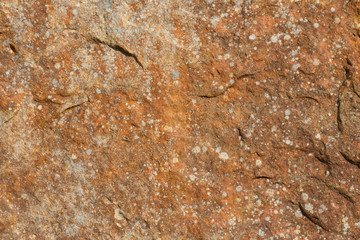 Rusty red rock face background