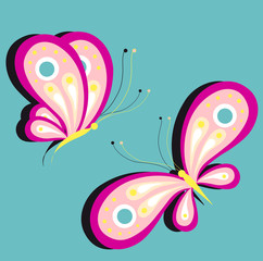 butterflies design