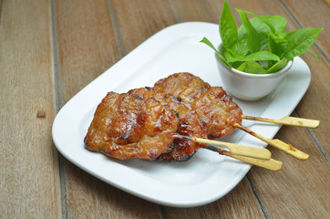 grill pork in Thai style