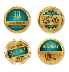 Premium quality retro Labels