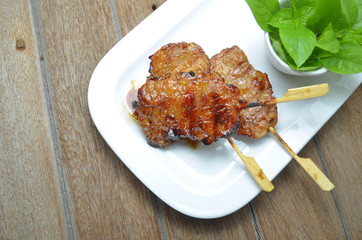 grill pork in Thai style
