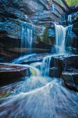 Zelfklevend Fotobehang Tropical waterfall © Dmitry Rukhlenko