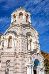 Orthodox Church, Riga in autumn