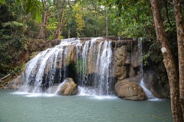 Obraz premium Erawan waterfall national park