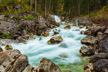 Cascade of waterfall, Garmisch-Partenkirchen