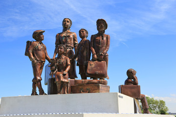 Flüchtlingskinder Denkmal
