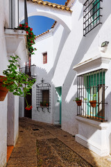 Typical landscapes and authentic Catalan cozy streets in cities