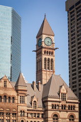 Fototapeta na wymiar Old City Hall of Toronto