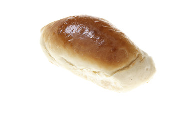 Bakery product photographed on isolated on white background