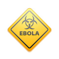 Ebola hazard sign