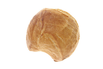 Bakery product photographed on isolated on white background