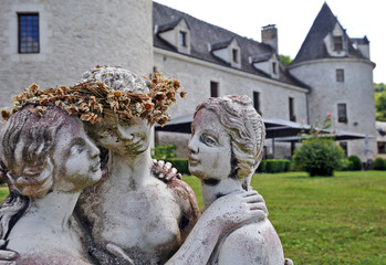 Chateau de la Fleunie, Condat sur Vezere - Aquitania