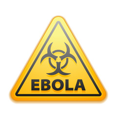 Ebola hazard sign