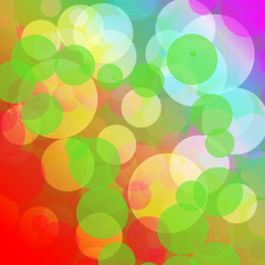 defocused bokeh lights