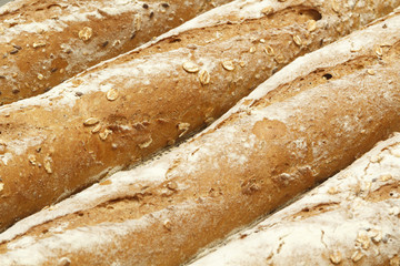 Bakery products in bakery shop