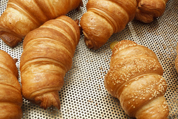 Bakery products in bakery shop