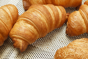 Bakery products in bakery shop