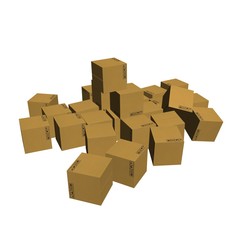 Very Disorganized Boxes - shadowless