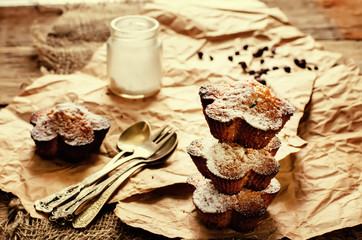 chocolate muffins