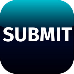 blue text submit icon for app