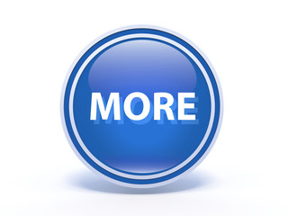 More circular icon on white background