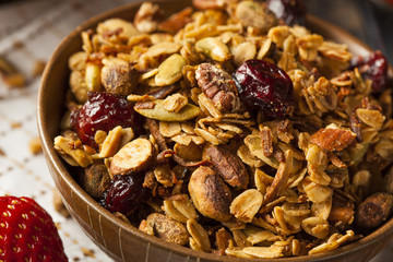 Healthy Homemade Granola with Nuts