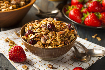 Healthy Homemade Granola with Nuts