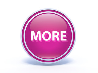 More circular icon on white background