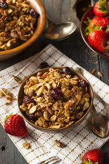 Healthy Homemade Granola with Nuts