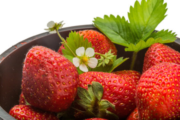 Ripe strawberry