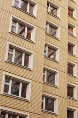 apartment house, Windows and balconies