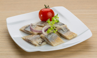 Sliced herring